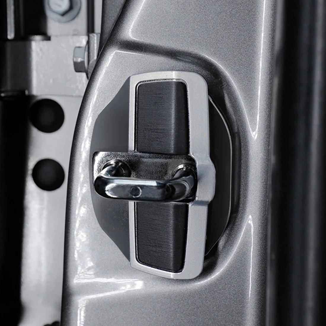 1Set Auto Door Lock Spony Inovované Stabilizátor Kryt Západky Zátka Pre-- Série Odstrániť Abnormálne Priestor - 4