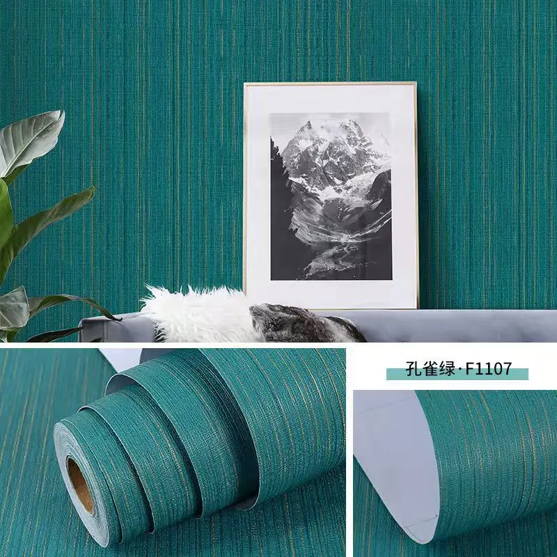 10M Hrubé PVC samolepiace nástenná maľba Obyčajný Tapety na Steny, Spálne Obývacia Izba Domov a Dekorácie Nepremokavé Vinyl Wallsticker - 1