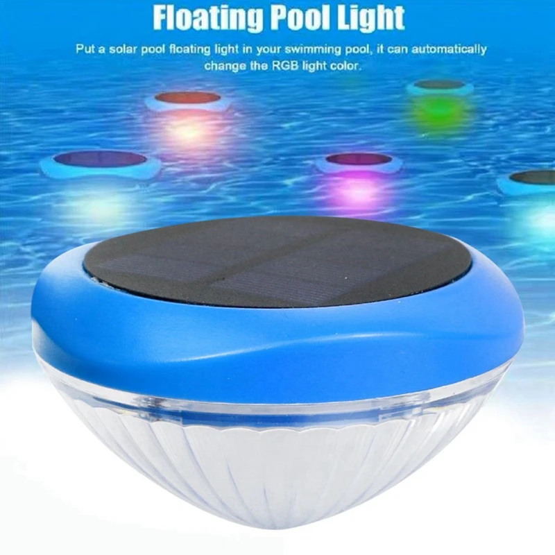 2 Kus Nepremokavé RGB Farby Plávajúce Bazén Svetlá Pre Bazén,Rybník,Kúpele,vírivka - 5