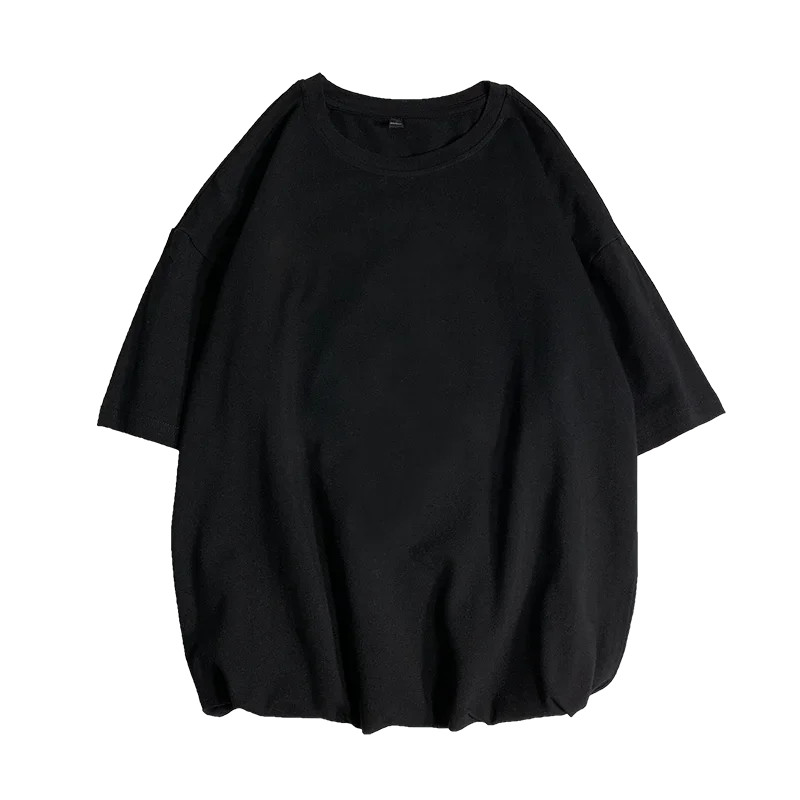 A2967 Nové Letné pánske Tričko 2022 Módne Tuhé T Shirt Mens Nadrozmerné Hip Hop Krátky Rukáv Bežné Bavlnené Pánske Streetwear - 4