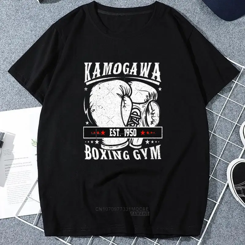 Japonské Anime Hajime Č Ippo Kamogawa Boxerskej Telocvični T Shirt Muži Ženy Makunouchi Takamura KGB Grafické Košele Harajuku Streetwear - 0