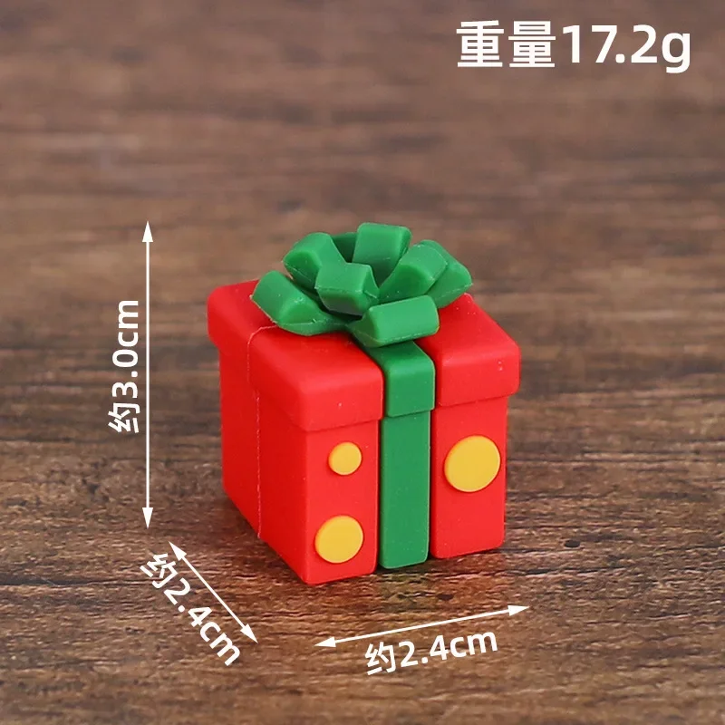 Macaron 3D Darčeka Tortu Toopers Vianočné Farebnej Darčekovej krabičke Ornament, Ružová, Modrá Luk Darčeka pre Dieťa Sprcha Cake Dekorácie - 3