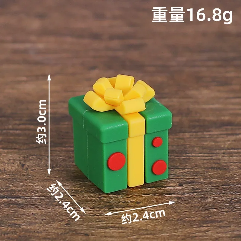 Macaron 3D Darčeka Tortu Toopers Vianočné Farebnej Darčekovej krabičke Ornament, Ružová, Modrá Luk Darčeka pre Dieťa Sprcha Cake Dekorácie - 5