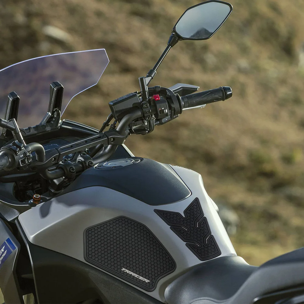 Motocykel Non-slip Strane Palivovej Nádrže Nálepky Nepremokavé Podložky Gumy Nálepka Pre TRACER700 Tracer 700 Tracer 7 GT 2020 2021 - 1