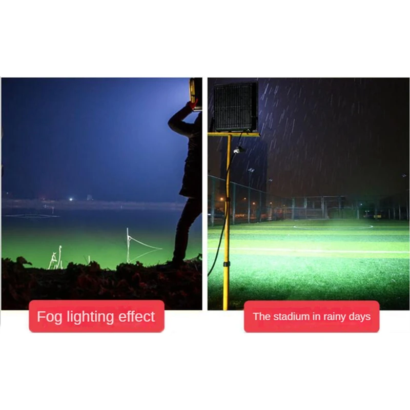 Osvetlenie LED Flood Light Ip66 Vodotesný, Prenosný Bezpečnosti Flood Light Na Dvore, Záhrada - 3