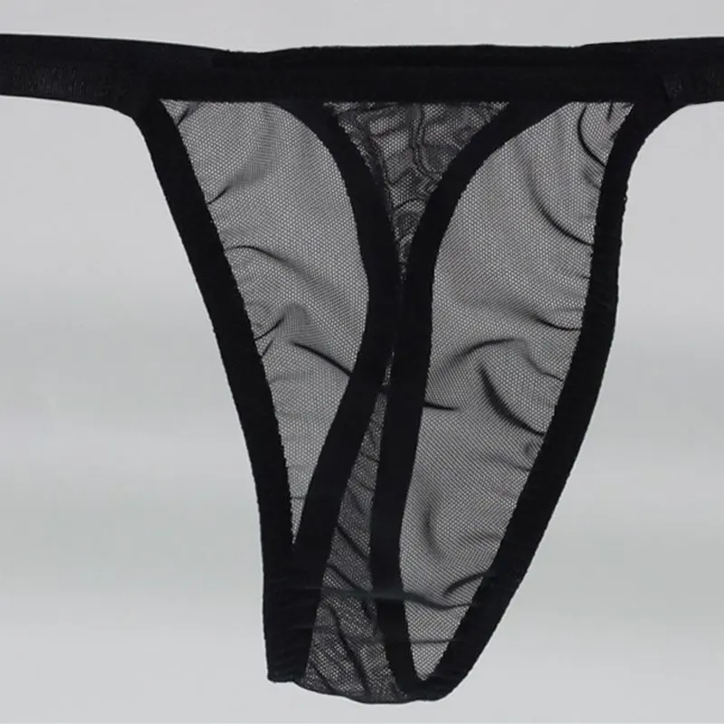 Ženy Sexy Nohavičky Transparentné čistý Priadza Mini Ultra Nízkym Pásom Super Tenké Priesvitné Tangá Bielizeň Sex-Appeal Dámy Bielizeň - 3