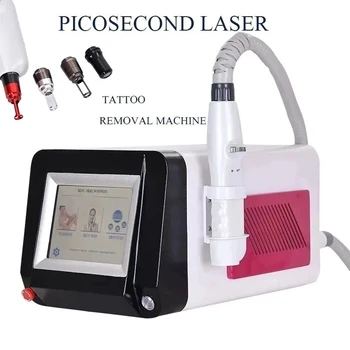 Prenosné Picosecond Lazer Tetovanie Odstránenie Oxidu Peeling Kože, Bielenie Non Invazívne Omladenie Pleti Laserom Stroj