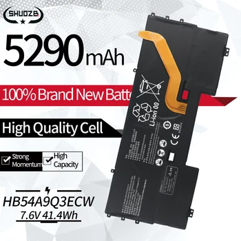 Nové HB54A9Q3ECW Notebook Batériu Pre Huawei MateBook X WT-W19 WT-W09 1ICP3/63/125 1ICP3/63/125-2 1ICP6/40/69 7.6 V 41.4 Wh 5449mAh