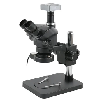 7X-50X Súčasne-Hlavná trinokulárny kyowa Zoom, Stereo Mikroskopom + Kovový Stojan Pre PCB Spájkovanie Opravy