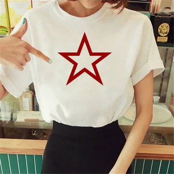 Hviezda Girl Y2k tričko ženy lete komické top dievča, Japonská oblečenie