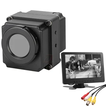 Vozidlo AI Infračervené Tepelné Fotoaparát IP67 Vozidla AI Uznanie Infračervené Tepelné Zobrazovacie Kamery Auto Nočné Videnie Fotoaparát na Prednej strane