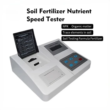Pôdne Živiny Testovanie Detektora pre NPK PH Organickej Hmoty a Salinity Analyzer Mikropočítačový Meranie Tester