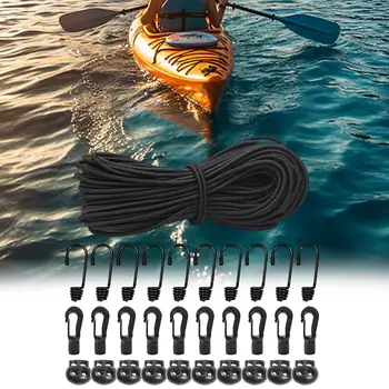 Bungee elastické Šok Kábel Prekrytý Plachtou Kábel Elastické Lano pre Kemping, Vodné Športy