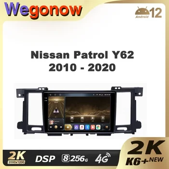 Ownice K6+ 2K pre Nissan Patrol Y62 2010 - 2020 9 Palcový Auto Rádio Multimediálny Prehrávač Videa Navi Stereo GPS Android 12 Č. 2 Din DVD