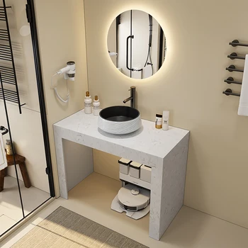 Úzke Zrkadlo Kúpeľňa Kabinetu make-up Organizátor Kúpeľňa Umývadlo Kabinet Hotel Rohu Mobile Bagno Wc Nábytok YN50BC