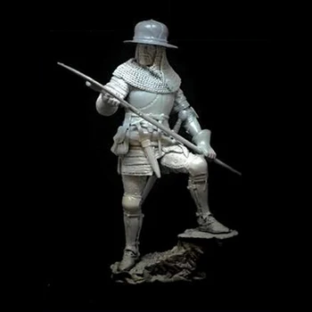 Živica vojak 1/24 staroveký bojovník, vojak Pešiak Model Unassambled Nevyfarbené Obrázok Stavebných Kit