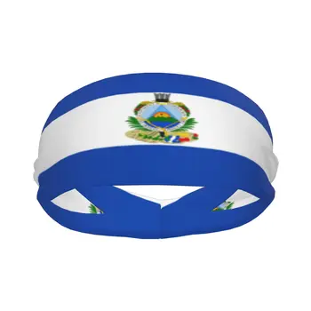 Čelenka Guatemala Vlajka Headwrap Hairband pre Tenis, Telocvičňa, Fitness pokrývku hlavy Vlasy Príslušenstvo