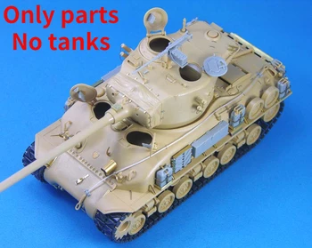 1:35 Rozsahu Die-cast Živice Model montážna sada Izrael M51 Super Stredný Tank Sherman Detail Úpravy (č. Lept)