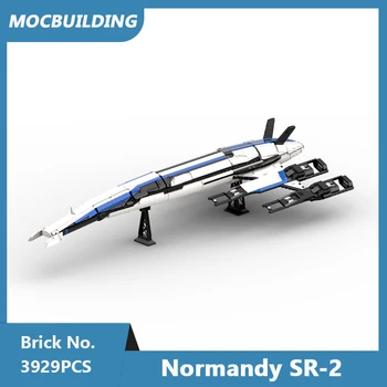 MOC Stavebné Bloky Normandie SR-2 Model DIY Zmontované Tehly Vzdelávacie Kolekciu Kreatívne Hračky Displej Vianočné Darčeky 3929PCS