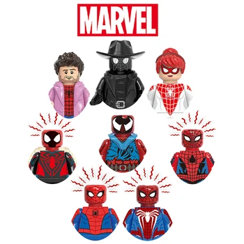 Hasbro Marvel Legendy Spider Man Mini Stavebné Bloky, Hračky Tehál Darčeky MiniFigures Vzdelávacie Bloky Nové