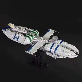NOVÝ Priestor Plán Moc Munificent-trieda Star Frigate Stavebné Bloky Starfighters DIY Montáž Tehly Kreatívne hračky Model