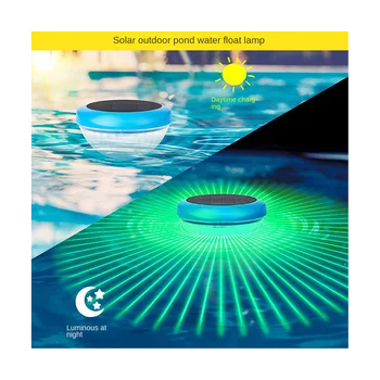 Solárne Plávajúce Bazén LED Svetlá,Nepremokavé RGB Farby Bazén Svetlá,Bazén Príslušenstvo pre Bazén,Rybník,Kúpele,vírivka
