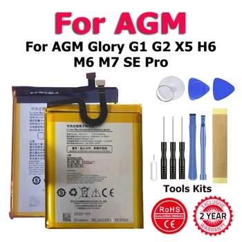 XDOU AGMGloryG1 AGMX5 AGMM6 AGMH6 AGMG2 Batérie AGM Slávu G1 G2 X5 H6 M6 M7 SE Pro + Kit