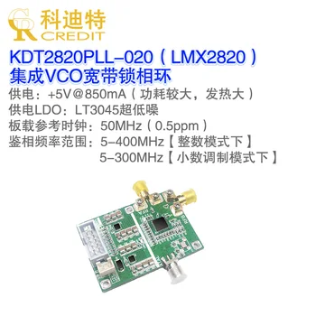 LMX2820 Modul Širokopásmové VCO PLL 22GHz Frekvencia Nízky Fázový Šum Výstup Vstavané Frekvencia Zdvojnásobenie