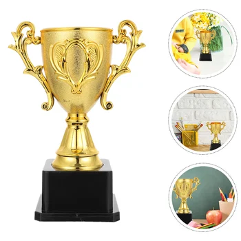 18 cm Plastové Trofej Deti Športové Súťaže Ocenenie Hračka so stojanom pre Školy, Škôlky Šampión Pohár Medaila