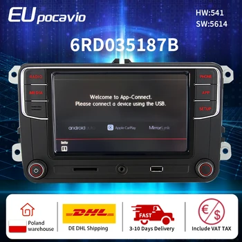 Carplay autorádia Noname RCD330 Android Auto Navigácia MIB RCD340G 6RD035187B pre VW Golf 5 6 Jetta MK5 MK6 CC Passat, Polo