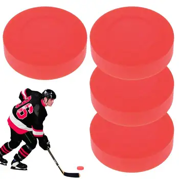 Krytý Hockey Puky 4 Ks Hokejové Puky Pre Cvičí Úradný Nariadenie Veľkosť Poschodí Hokejové Puky Pre Cvičí Na Klasické