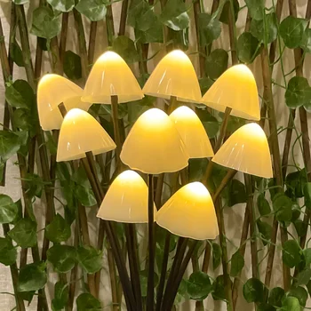 LED Solárne Húb Svetlo Firefly Lampa Nepremokavé Slnečné Svetlo Vonkajšie Záhradné Dekor Dvore Verandu Trávnik Dvore Krajiny Slnko Lampou