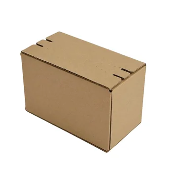 5 ks samolepiace Zips Obaly Boxy 3-Vrstvová lepenka Kraft Skladacie Zips Express Box na Business Lepenky, Prepravné Boxy