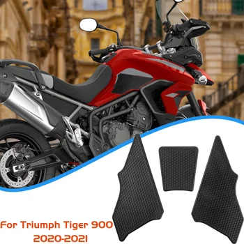 Motocykel Plyn Palivovej Nádrže Trakciu Pad Odtlačkový Gumy Strane Kolena Rukoväť Chránič Nálepky, Nálepky Na Triumf Tiger 900 2020 2021