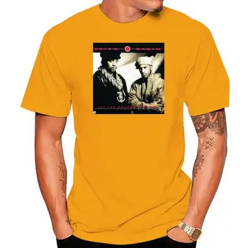 Nové Eric B Rakim Hip Hop obal Logo Pánske Čierne Tričko Veľkosti S-3XL