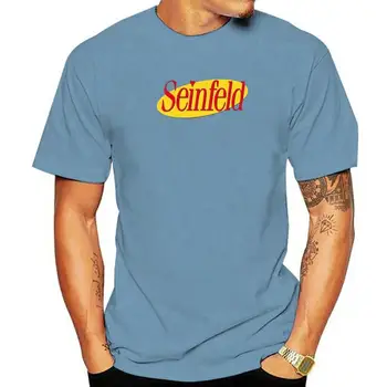 Seinfeld Logo T-Shirt Krátke Rukávy Zábavné Plus Veľkosť Mužov, T Košele Čistej Bavlny Topy pre Mužov Tees Crewneck