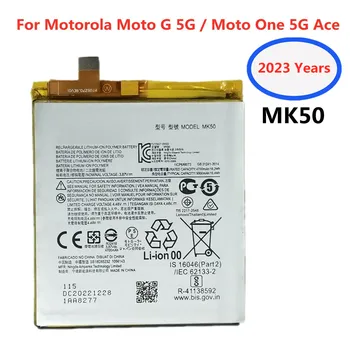 MK50 5000mAh Batérie Telefónu Pre Motorola Moto G 5G / Moto Jeden 5G Ace XT2113 Vysoko Kvalitné Náhradné Bateria Na Sklade