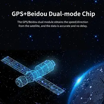 Digitálny Univerzálny Auto HUD GPS Tachometer - 4.2 palca HUD Auto Universal Head-Up Display | Digitálne GPS Tachometer Displej pre Auto