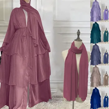 Cardigan Sada Pre Ženy Party Šaty Kpytomoa Plus Veľkosť Ženy Oblečenie Vonkajšie Banky Kaftane Marocain Moslimského Turecka Pakistanskej Abayas