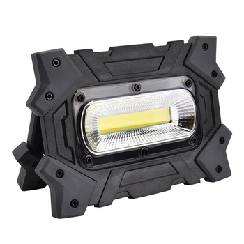 1 Kus 30W Nabíjateľná Prenosné Flood Light Vonkajšie Slnečné Pracovné Svetlo S USB Pre Núdzové Osvetlenie