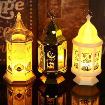Ramadánu Vietor Svetlá Ramadánu Dekorácie Pre Domov 2024 Eid Mubarak Islamskej Moslimská Strana Dekor EID Al Adha Ramadánu Kareem Dary