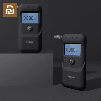 Nové Lydsto Digitálny Alkohol Tester Profesionálny Detektor Alkoholu Breathalyzer Polícia Alcotester Digitálny Displej LCD Dropship