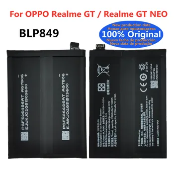 Vysoká Kvalita BLP849 4500mAh Originálne Batérie Pre OPPO Realme GT / Realme GT NEO mobilného Telefónu, Batérie Batérie