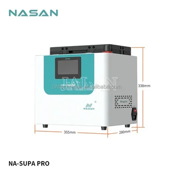 NASAN NA-SUPA PRO Laminovanie s vzduchová Bublina Odstrániť Stroj pre Telefón Ploché Zakrivené Obrazovke LCD Zabudované Čerpadlo Nie je Potrebné Osobitné Formy