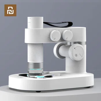 Youpin Inteligentný Elektronický Mikroskop Prenosné Domov 10000Professional Biochémie Pozorovanie AI Inteligentné Spojenie zväčšovacie sklo
