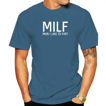 Mens MILF Muž, ktorého som Ako Prd, T-Tričko Bavlnené Tričká Pre Mužov Módne Tričko Zľava Normálne Vianoce Tee Tričko