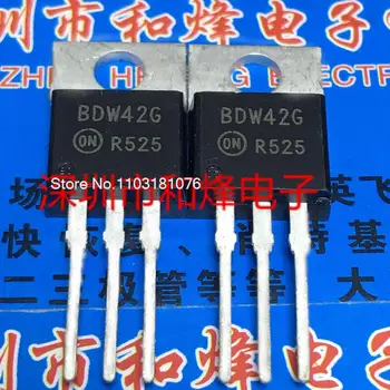 (10PCS/LOT) BDW42G DO 220 100V 15A Nový, Originálny Zásob Energie čip