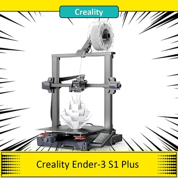 Creality vzdať sa-3 S1 Plus 3D Tlačiarne, 350W 24 V Menovitý Výkon Sprite Dual-výstroj Priame Vytláčacie, Dual Z-osi Sync, 300 x 300 x 300 mm