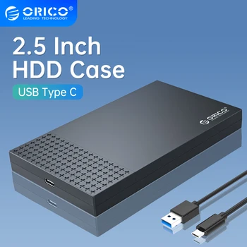 ORICO Typ-C Externý Pevný Disk Prípade SATA na USB3.1 HDD Enclosure pre 2.5