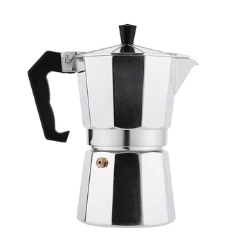 Moka Hrniec Taliansky Kávovar Espresso Hliníka, Gejzír, Kávy Latte Sporák Klasickej Kávy Barista Príslušenstvo
